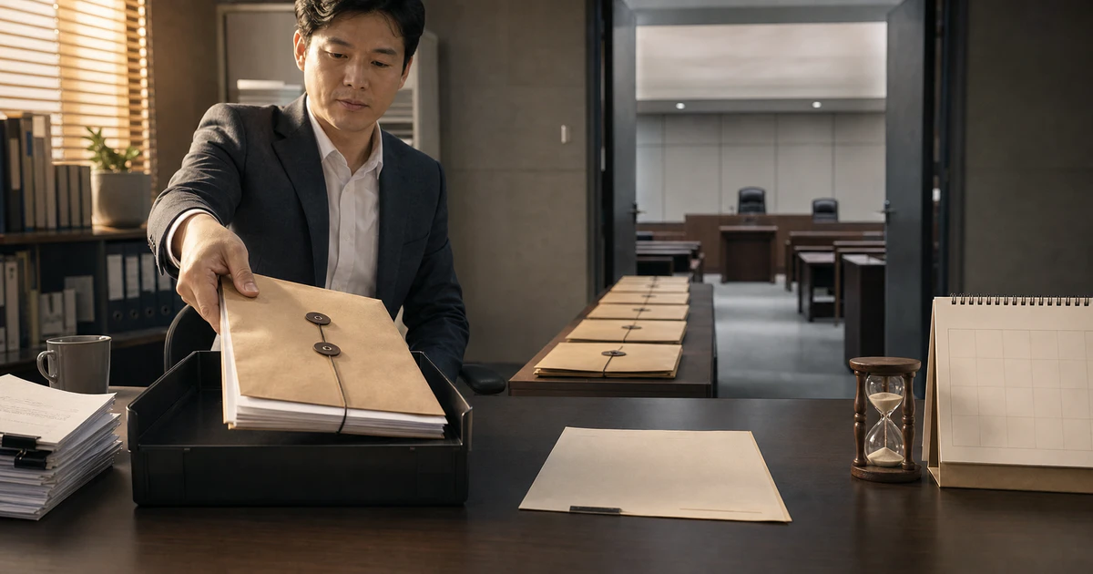 이의를 제기하면 사건이 법원으로 넘어갑니다