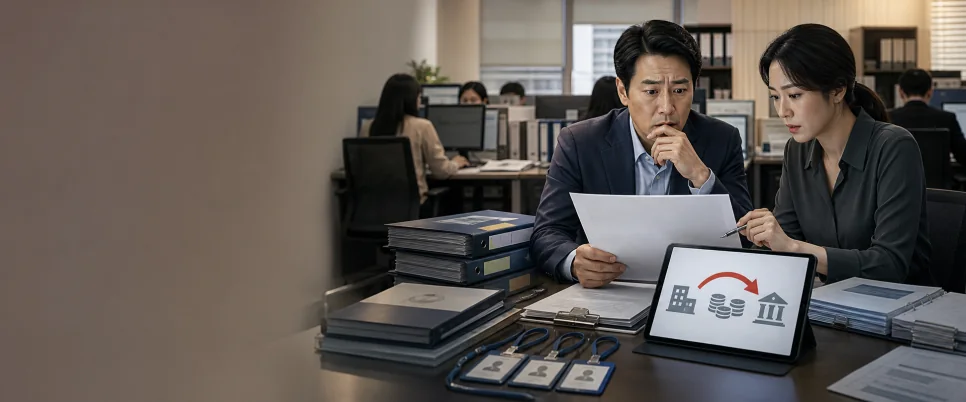 지원금 감원 제한 조건을 먼저 확인해야 한다는 설명