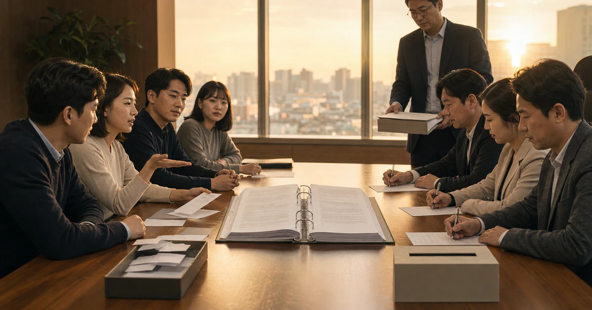 유리한가 불리한가에서 절차가 갈립니다